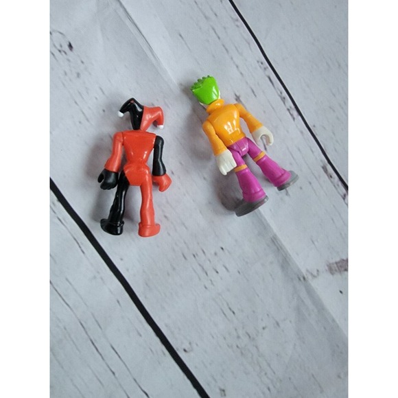 Imaginext DC Super friends Harley Quinn Figure Red And Black Joker Figures - Picture 2 of 6